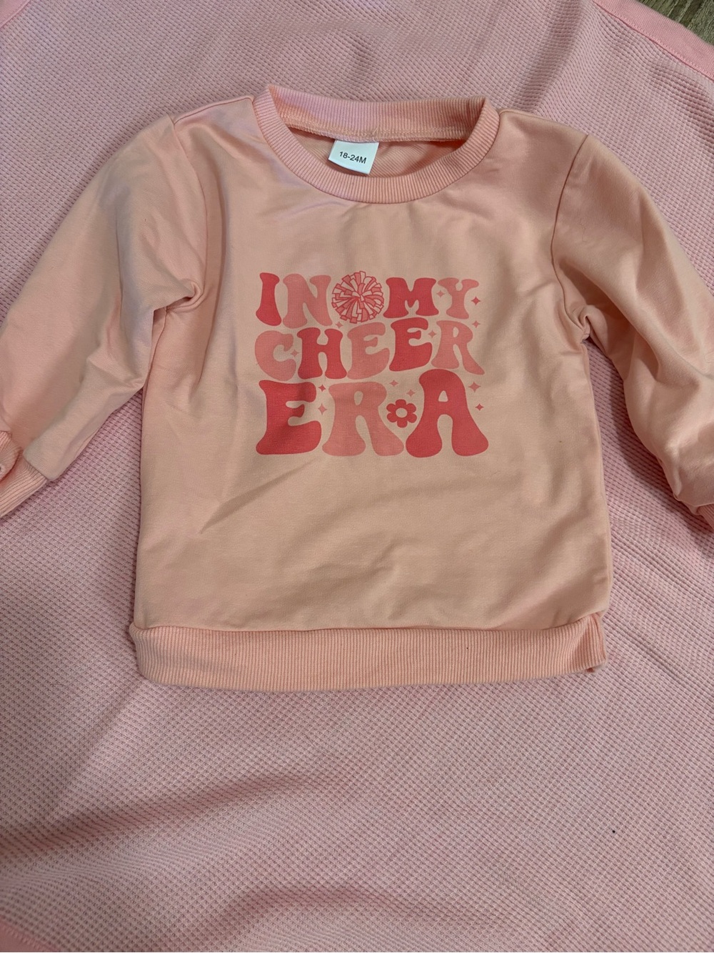 Kids Pink Graphic Sweatshirt - Brand Unknown